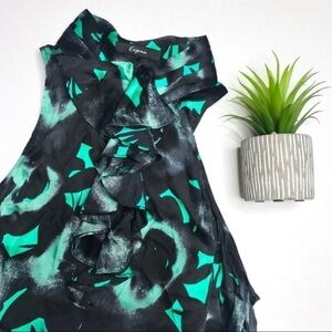 EXPRESS Cutout Floral Blouse